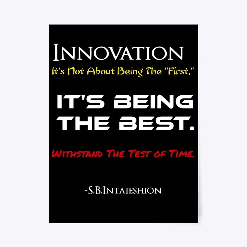 Innovation Motivation